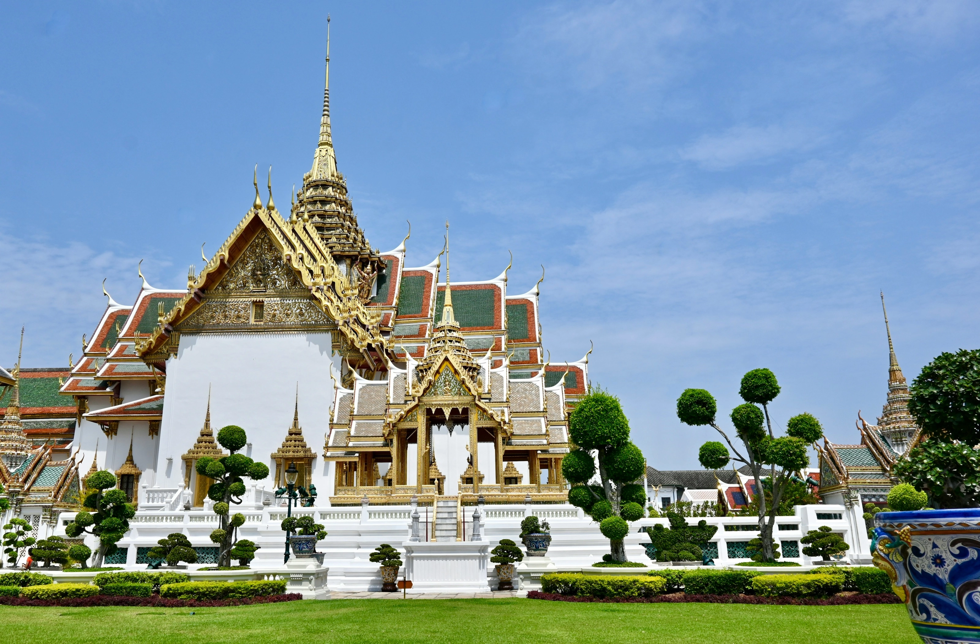 The Phra Thinang Dusit Maha Prasat throne hall at the Grand Palace, Bangkok